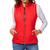 abordables Vestes-gilet de randonnée femme haut sans manches extérieur thermique chaud séchage rapide poche zippée doux hiver poche zippée sportif gris foncé noir blanc chasse pêche escalade