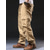 preiswerte Cargohosen-Herren Cargohose Cargohosen Cargohose Wanderhose Tasche Glatt Komfort Atmungsaktiv Outdoor Täglich Ausgehen Modisch Brautkleider schlicht Armee-Gelb Schwarz Mikro-elastisch
