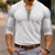 cheap Men&#039;s Casual T-shirts-Men&#039;s Henley Shirt Tee Top Patchwork Henley Street Vacation Long Sleeve Lace up Clothing Apparel Fashion Designer Basic