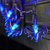 halpa Halloween valot-halloween aurinkomerkkijono valot ulkona vedenpitävä lepakko haamu hämähäkki kallo käsivalo 6,5m 30 leds 8 tilaa halloween patio piha puutarha parveke aita halloween ulkobileet sisäkoristelu