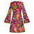 cheap Dresses-Retro Vintage Hippie 1970s Dress Headband Flare Cuff Sleeve Hippie 3D Women&#039;s Halloween Carnival Masquerade Vacation Dailywear Music Festival Adults&#039; Dress Spring &amp; Summer