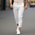 billige Chinos-Herre Bukser kinesisk Sommerbukser Casual bukser Frontlomme Vanlig Komfort Åndbart Afslappet Daglig Ferie Mode Basale Sort Hvid