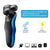 abordables Rasage et épilation-rasoir kit de toilettage rasoir électrique lavable tondeuse à barbe rasoir électrique pour hommes rechargeable rasage machine accessoires avec nettoyeur d&#039;oreille