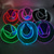 billiga Nyheter-halloween jul el wire light up paljett jazzhatt vuxen neon led lysande festival festklädd keps för män och kvinnor