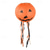 billiga Halloween Inomhus-läskig halloweenpumpalykta med morrhårpapper perfekt för arrangemang av spökfestivalstämning och heminredning
