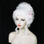 cheap Historical Wigs-White Victorian Wig for Rococo Baroque Costume 18th Century Baroque Wig Hair Fluffy Vintage Beehive Silver Queen Court Wig Heat Resistant Women Carnival Party Dress Costume Wig Halloween Wigs