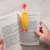 cheap Bookends &amp; Bookmarks-1pc Chicken Bookmark, Silicone 3D Cartoon Funny Animal Bookmark For Book Lovers, Cute Page Marker, Unique Gift School Supplies