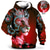 Χαμηλού Κόστους ανδρικά 3d hoodies-Ζώο Λιοντάρι Ανδρικά Καθημερινά 3D εκτύπωση Κάνε στην άκρη Αργίες Εξόδου Streetwear Με Κουκούλα Προσαρμοσμένη εκτύπωση Ρουμπίνι Μακρυμάνικο Με Κουκούλα Στάμπα Άνοιξη &amp; Χειμώνας Σχεδιαστής