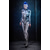 cheap Women&#039;s Costumes-Skeleton Skull Steampunk Robot Carnival Costume Full Body Suit Cosplay Costume Bodysuits Full Body Catsuit Adults&#039; Women&#039;s One Piece Scary Costume Party Halloween Masquerade Mardi Gras Easy Carnival