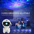 cheap Star Galaxy Projector Lights-ABS Material Astronaut Projection Lamp White/Black Housing USB Power Supply Suitable for Room Decoration Projection Festival Birthday Gift