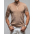 cheap Basic Henley-Men&#039;s Henley Shirt Tee Top Plain Henley Street Vacation Short Sleeves Clothing Apparel Fashion Designer Basic