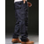 preiswerte Cargohosen-Herren Cargohose Cargohosen Cargohose Wanderhose Tasche Glatt Komfort Atmungsaktiv Outdoor Täglich Ausgehen Modisch Brautkleider schlicht Armee-Gelb Schwarz Mikro-elastisch