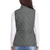 abordables Vestes-gilet de randonnée femme haut sans manches extérieur thermique chaud séchage rapide poche zippée doux hiver poche zippée sportif gris foncé noir blanc chasse pêche escalade