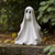 cheap Halloween Hanging &amp; Tabletop Decorations-Halloween Ghost Sculpture,Outdoor Statue, Resin Ghost Decor for Yard, Lawn, Porch, Desktop Decoration, Spooky Halloween Tabletop Decor, Garden Crafts 15cm