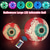 billige Oppblåsbare hagedekorasjoner-halloween dekorasjoner led oppblåsbar øyekule lys med fjernkontroll rgb fargerik led lys ball utendørs gårdsplass gløde ball
