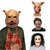 cheap Accessories-Saw Scary Pig Mask Halloween Props Adults&#039; Men&#039;s Women&#039;s Funny Scary Costume Halloween Carnival Mardi Gras Easy Carnival Costume