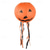 billiga Halloween Inomhus-läskig halloweenpumpalykta med morrhårpapper perfekt för arrangemang av spökfestivalstämning och heminredning
