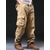 preiswerte Cargohosen-Herren Cargohose Cargohosen Cargohose Wanderhose Tasche Glatt Komfort Atmungsaktiv Outdoor Täglich Ausgehen Modisch Brautkleider schlicht Armee-Gelb Schwarz Mikro-elastisch