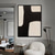 ieftine Picturi Abstracte-pictură în ulei realizată manual, pânză, artă de perete, decorare modernă în stil wabi-sabi, minimalist pentru sufragerie, decor pentru casă, pictură rulată fără rame, neîntinsă