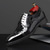cheap Formal-Men&#039;s Burgundy Patent Leather Oxford Shoes with Brogue Detailing and Crocodile Pattern - Elegant Lace-Up Dress Shoes for Formal Occasions