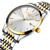 cheap Quartz Watches-Ultra-Thin Men&#039;s Quartz Watch Men Analog Luxury Minimalist Classic Wristwatch Waterproof Calendar  Chronograph Stainless Steel Watches
