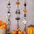 cheap Halloween Party Supplies-Halloween Tagging Home Party Ghost Festival Decorative Bead String Witch Pumpkin Bat Hanger