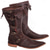 cheap Footwear-Retro Vintage Medieval Renaissance Knee High Boots Turn Shoes Ren Faire Pirate Viking Vikings Men&#039;s Celtic Pirate Royal Halloween Carnival Masquerade Carnival Performance Masquerade Adults Shoes All