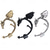 ieftine Accesorii și altele-balaur Elf Decorațiuni de Halloween  Accesorii Ear Cuffs Punk gotic Adulți Pentru femei Halloween Carnaval Mardi Gras Costume de Halloween ușoare Îmbrăcați-vă