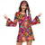 cheap Dresses-Retro Vintage Hippie 1970s Dress Headband Flare Cuff Sleeve Hippie 3D Women&#039;s Halloween Carnival Masquerade Vacation Dailywear Music Festival Adults&#039; Dress Spring &amp; Summer