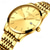 cheap Quartz Watches-Ultra-Thin Men&#039;s Quartz Watch Men Analog Luxury Minimalist Classic Wristwatch Waterproof Calendar  Chronograph Stainless Steel Watches