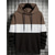 cheap Basic Hoodies-Men&#039;s Hoodie Khaki Dark Gray Coffee Light Blue Hooded Color Block Patchwork Sports &amp; Outdoor Daily Holiday Streetwear Cool Casual Spring &amp;  Fall Clothing Apparel Hoodies Sweatshirts  Long Sleeve