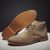 cheap Dress Boots-Men&#039;s Beige Faux Suede Lace-Up Desert Boots – Classic Chukka Style with Comfortable Rubber Sole for Casual Wear