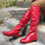cheap Slouch Boots-Women&#039;s White Slouchy Knee-High Boots - Soft Faux Leather with Low Heel, Perfect for Casual Outings or Pairing with Dresses for a Chic Look