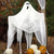 preiswerte Halloween Außen Dekor-Halloween-Gaze, gruseliges Tuch, schwarzes Netz, Spinnennetz-Dekoration, Halloween-Horror-Hausparty-Dekoration