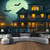 cheap Halloween Wall Tapestries-Halloween Decorations Tapestry Jack O Lantern Pumpkin Decor Wall Art Large Hanging Tapestry Mural Photograph Backdrop Blanket Curtain Home Bedroom Living Room Bats Haunted House Graveyard