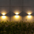 cheap Outdoor Wall Lights-Solar Wall Light Outdoor Home Lighting Street Light Balcony Atmosphere Wall Wash Spot Light Garden Step Fence Courtyard Waterproof Landscape Lamp