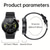 ieftine Selecții de valoare-LIGE BW0382 Ceas inteligent 1.32 inch Uita-te inteligent Bluetooth Pedometru Reamintire Apel Memento sedentar Compatibil cu Android iOS Unisex Telefon Hands-Free Rezistent la apă Reamintire Mesaj IP