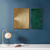 ieftine Picturi Abstracte-cercuri aurii verzi artă abstractă pictate manual artă texturată 3d pictură acrilică originală artă de perete cu frunze de aur decor mare de perete pentru sufragerie (fără cadru)