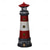cheap Outdoor Spotlights-Vintage Lighthouse Outdoor Garden Waterproof Solar Resin Lighthouse Decoration Courtyard Light Landscape Light Projection Light Spot Light