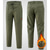 ieftine Fleece și jachete 3 în 1-Bărbați Set sport Jachete Iarnă Pantaloni termici Iarnă În aer liber Termic cald Impermeabil Rezistent la Vânt Tél iarnă Jachete de Lână Negru Verde Militar Gri