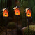 cheap Halloween Outdoor-3pcs LED Solar Pumpkin House Decoration, Halloween Light Up Pumpkin House Decoration Supplies for Outdoor Decoration Light Up