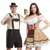 preiswerte Paare-Paare Oktoberfest Bierfest Kostüm Dirndl Kleid Lederhosen Bayerisches Paar Oktoberfest Paar Deutsch München Wiesn Herren Damen Trachtenstil Stoffoberteil Kleid Shorts Halloween Karneval