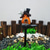 cheap Halloween Outdoor-3pcs LED Solar Pumpkin House Decoration, Halloween Light Up Pumpkin House Decoration Supplies for Outdoor Decoration Light Up