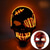 cheap Decorative Lights-Halloween Glowing Mask LED Light Up Skeleton Pirate Mask Halloween Mask for Festival Cosplay Halloween Prop Carnival Gifts