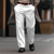 billige kjole bukser-Herre Pæne bukser Bukser Casual bukser Suit Bukser Frontlomme Vanlig Komfort Forretning Daglig Ferie Mode Chic og moderne Sort Hvid