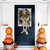 cheap Hallowen Prop Lighting-Halloween Scary Mummy Welcome Wreath Sign Mummy Halloween Round Door Hanging Plaque for Halloween Thanksgiving Christmas Home Decor Halloween Welcome Wreath