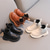 cheap Kids&#039; Boots-Boys Girls&#039; Boots Daily PU Little Kids(4-7ys) Toddler(2-4ys) Daily Black White Brown Summer Spring Fall