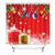 cheap Christmas Bath-Christmas Decoration Shower Curtain with Hooks Bathroom Decor Waterproof Fabric Shower Curtain Set（4pcs include U Shape Rug, Toilet Lid Cover, Bath Mat,180*180cm Shower Curtain ）