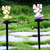 cheap Pathway Lights &amp; Lanterns-Solar Garden Lights Outdoor Waterproof Garden Resin Fairy Statues Solar Lights Unique Fairy Shaped Pathway Stake Lights Landscape Lights For Garden Yard Patio Path Lawn Holiday Lighting