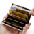 cheap Card Holders &amp; Cases-RFID Credit Card Holder Men Wallet Short Purse Stainless Steel And Leather Card Wallet